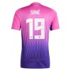 Camisola Alemanha Sane 19 Homen Equipamento 2ª Euro 2024